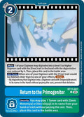 Return to the Primogenitor - Secret Crisis (BT-17)