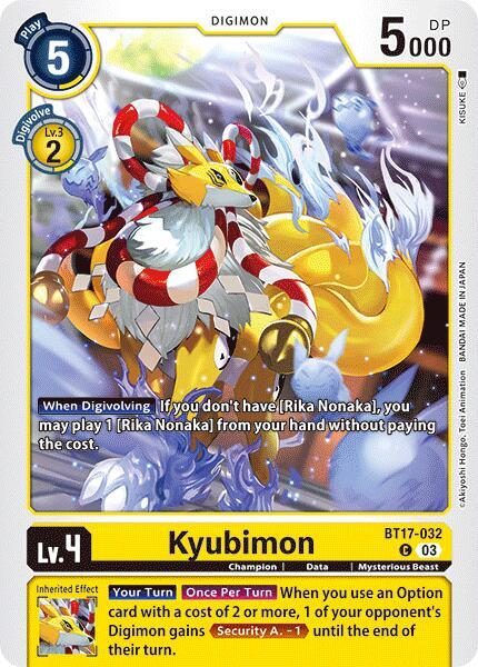 Kyubimon - Secret Crisis (BT-17)