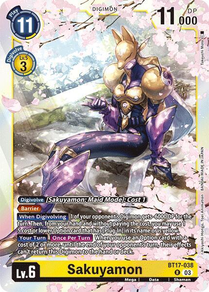 Sakuyamon - Secret Crisis (BT-17)