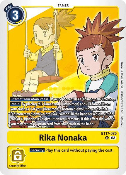 Rika Nonaka - Secret Crisis (BT-17)