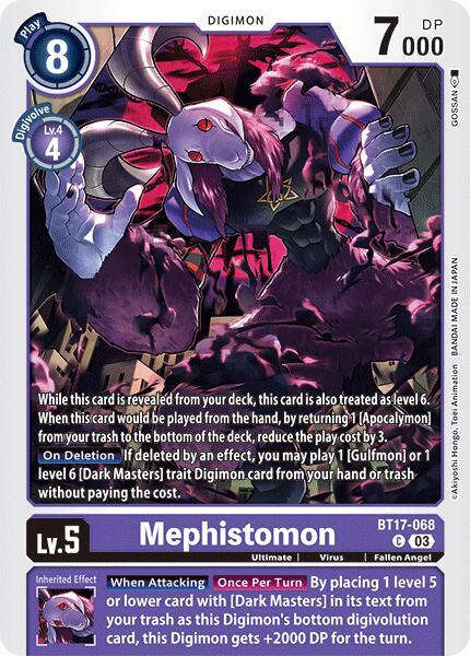 Mephistomon - Secret Crisis (BT-17)