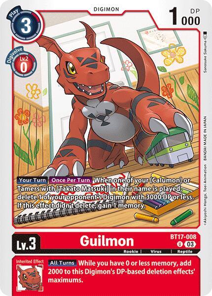 Guilmon - Secret Crisis (BT-17)