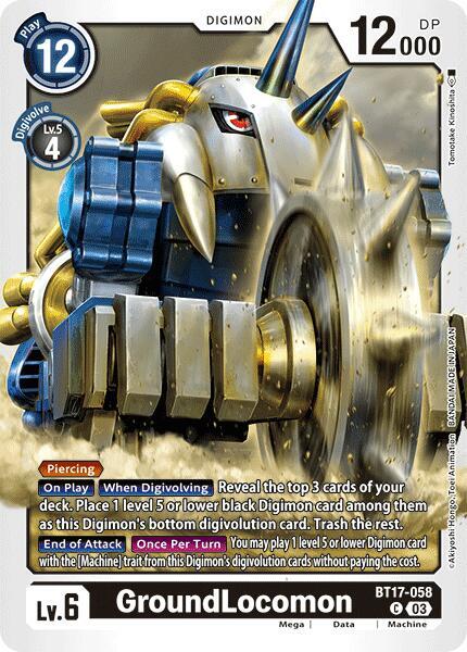 GroundLocomon - Secret Crisis (BT-17)