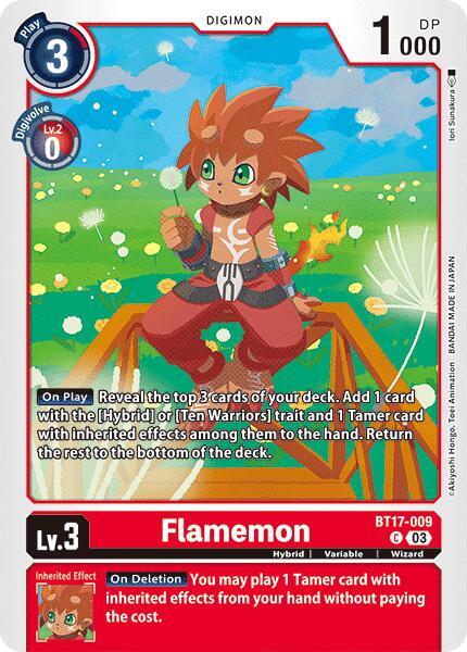 Flamemon - Secret Crisis (BT-17)
