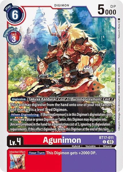Agunimon - Secret Crisis (BT-17)