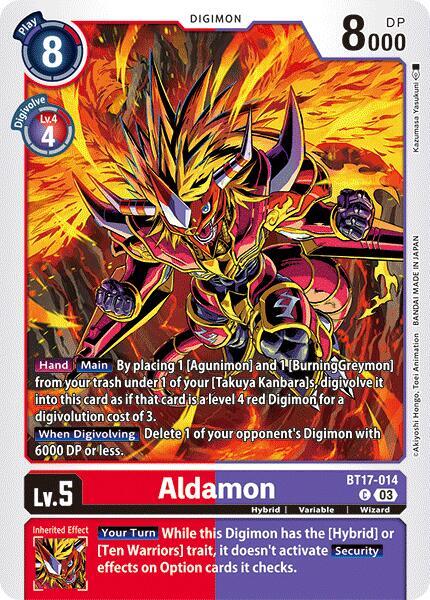 Aldamon - Secret Crisis (BT-17)