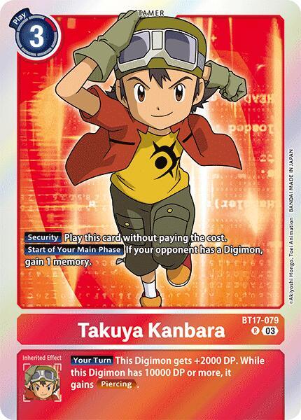Takuya Kanbara - Secret Crisis (BT-17)