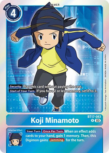 Koji Minamoto - Secret Crisis (BT-17)