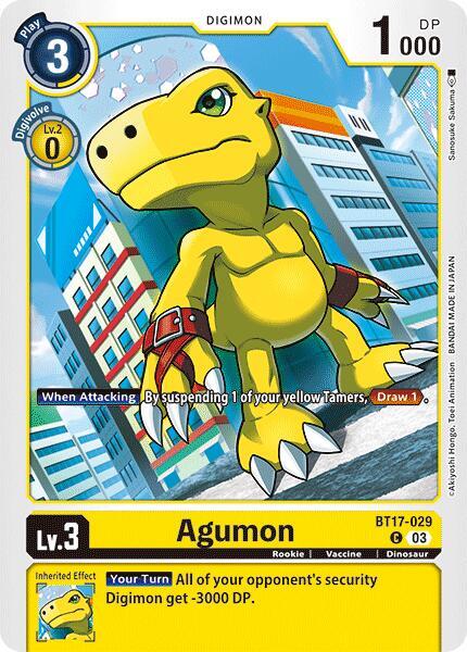 Agumon - BT17-029 - Secret Crisis (BT-17)