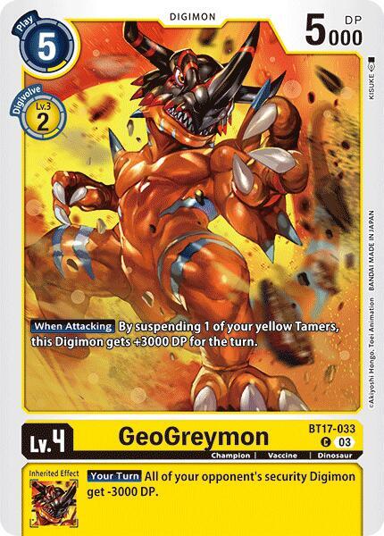 GeoGreymon - Secret Crisis (BT-17)