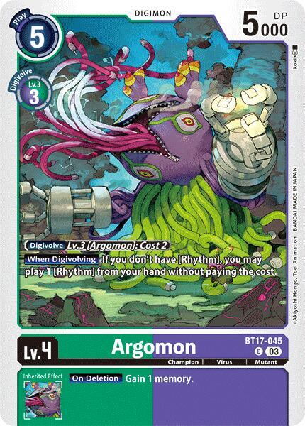 Argomon - BT17-045 - Secret Crisis (BT-17)