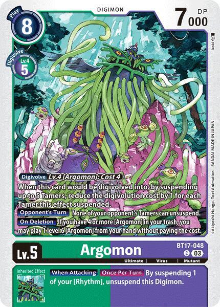 Argomon - BT17-048 - Secret Crisis (BT-17)