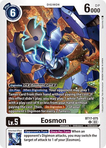 Eosmon - BT17-075 - Secret Crisis (BT-17)