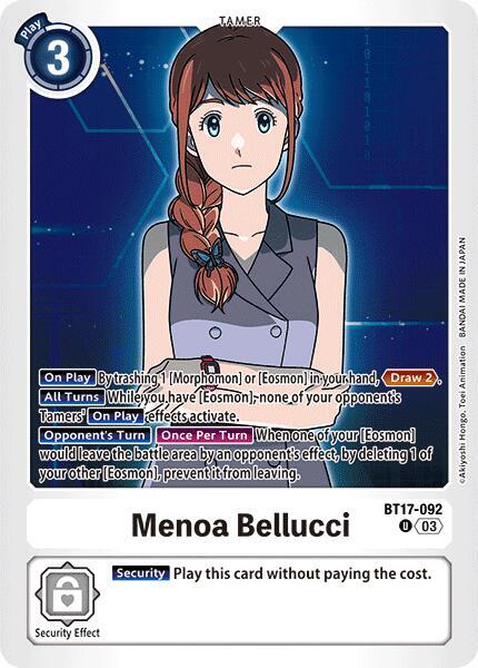 Menoa Bellucci - Secret Crisis (BT-17)