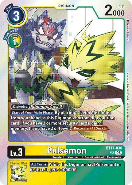 Pulsemon - Secret Crisis (BT-17)