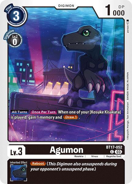 Agumon - BT17-052 - Secret Crisis (BT-17)