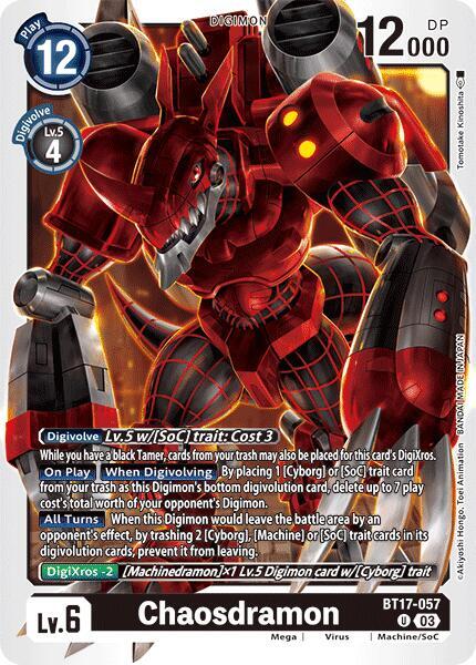 Chaosdramon - Secret Crisis (BT17)
