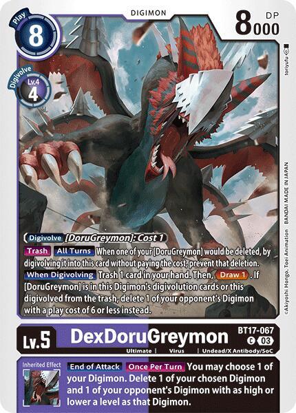 DexDoruGreymon - Secret Crisis (BT-17)
