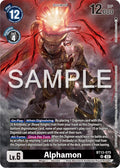 Alphamon (Pre-Release Tournament Participation Card) - Secret Crisis Pre-Release Cards (BT-17_PR)