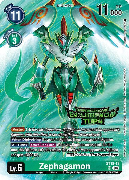Zephagamon (August 2024 Evolution Cup Top 4) - Starter Deck 18: Guardian Vortex (ST-18)