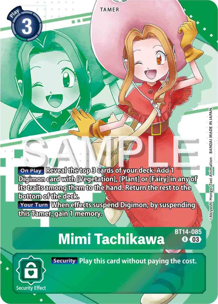 Mimi Tachikawa (Premium Heroines Set) - Blast Ace (BT14)