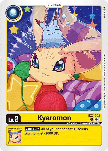 Kyaromon - Digimon LIBERATOR (EX-07)