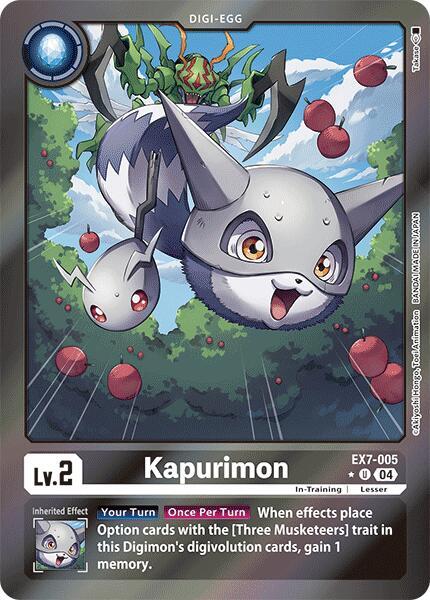 Kapurimon (Foil) - Digimon LIBERATOR (EX-07)