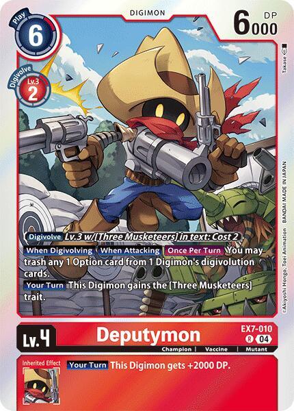 Deputymon - Digimon LIBERATOR (EX-07)