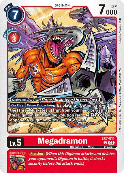 Megadramon - Digimon LIBERATOR (EX-07)