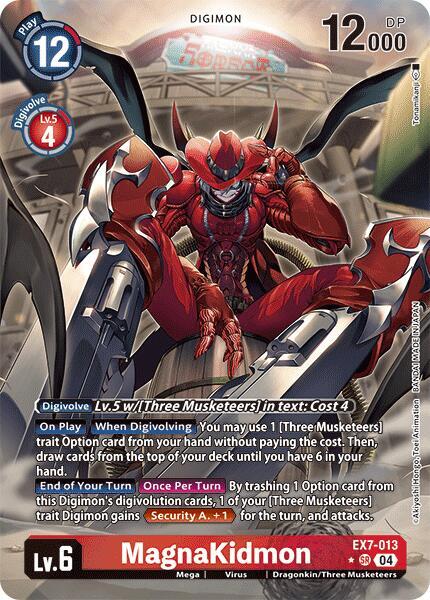MagnaKidmon (Alternate Art) - Digimon LIBERATOR (EX-07)