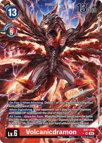 Volcanicdramon (Alternate Art) - Digimon LIBERATOR (EX-07)