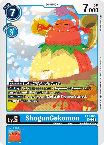 ShogunGekomon - Digimon LIBERATOR (EX-07)