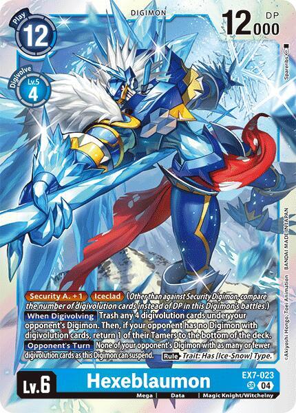 Hexeblaumon - Digimon LIBERATOR (EX-07)