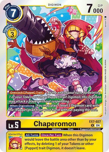 Chaperomon - Digimon LIBERATOR (EX-07)