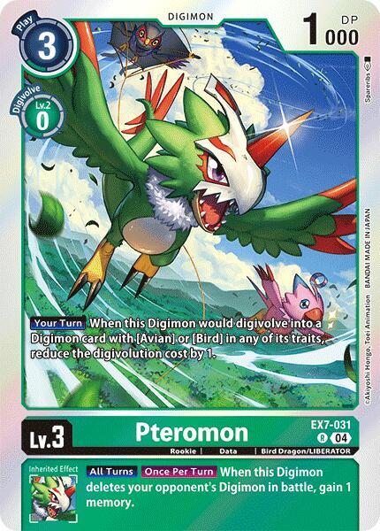 Pteromon - Digimon LIBERATOR (EX-07)