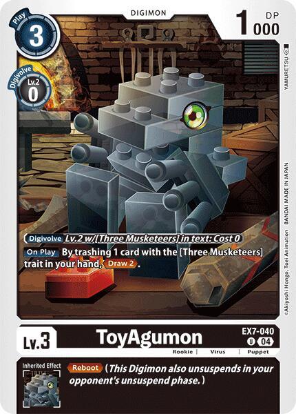 ToyAgumon - EX7-040 - Digimon LIBERATOR (EX-07)