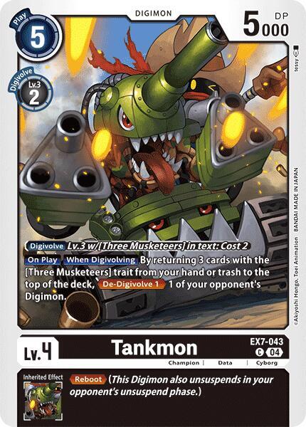 Tankmon - Digimon LIBERATOR (EX-07)