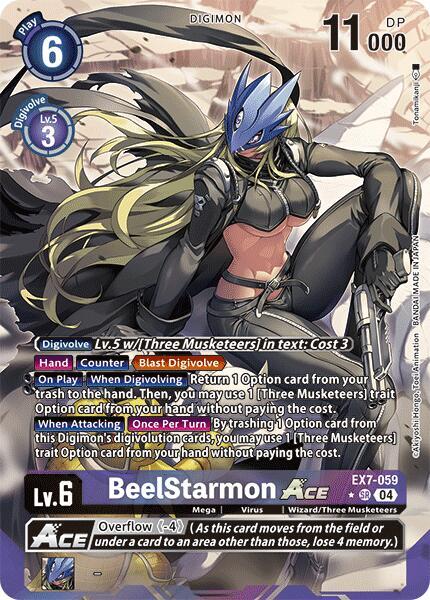 BeelStarmon ACE (Alternate Art) - Digimon LIBERATOR (EX-07)