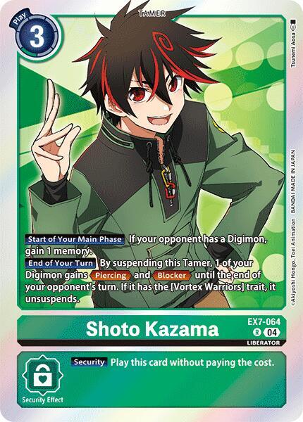 Shoto Kazama - Digimon LIBERATOR (EX-07)