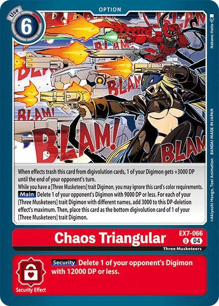 Chaos Triangular - Digimon LIBERATOR (EX-07)