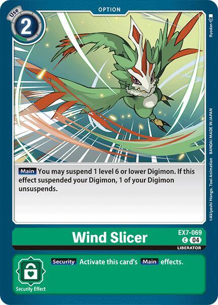 Wind Slicer - Digimon LIBERATOR (EX-07)