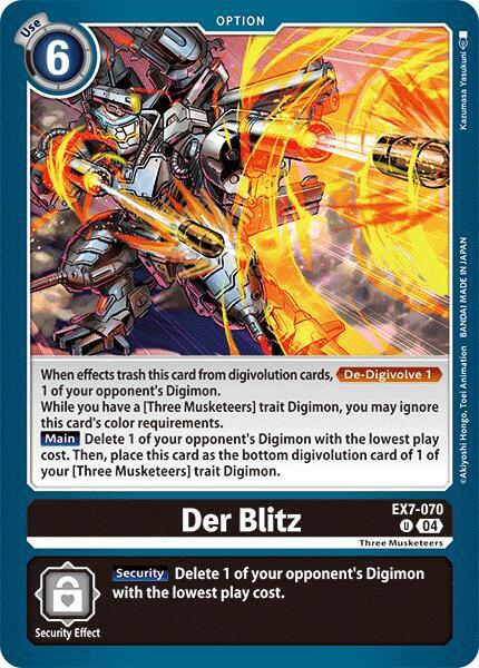 Der Blitz - Digimon LIBERATOR (EX-07)
