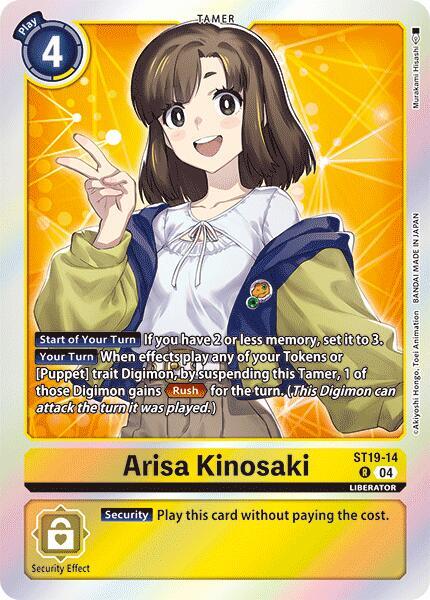Arisa Kinosaki - Starter Deck 19: Fable Waltz (ST-19)