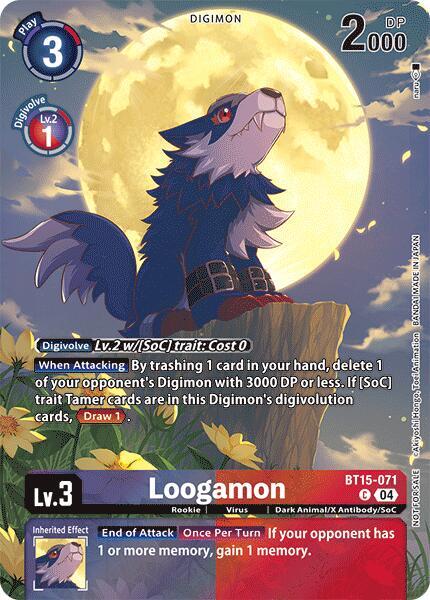 Loogamon (Legend Pack 2024) - Exceed Apocalypse (BT-15)