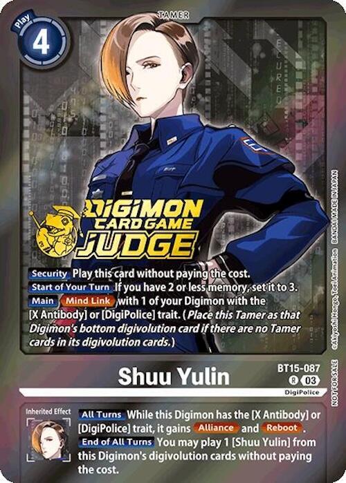 Shuu Yulin (Judge Pack 6) - Exceed Apocalypse (BT15)