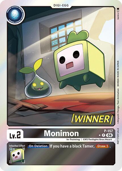 Monimon (Store Tournament 2024 Oct. - Dec. Winner Pack) - Digimon Promotion Cards (D-PR)