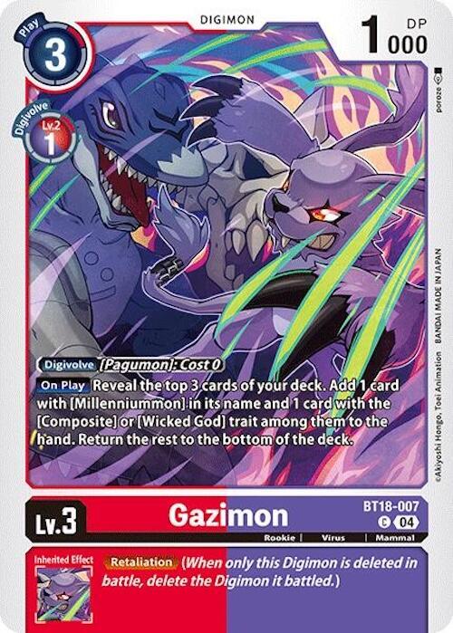 Gazimon - Release Special Booster 2.0 (BT18-19)