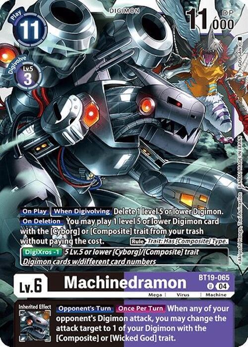 Machinedramon - BT19-065 - Release Special Booster 2.0 (BT18-19)