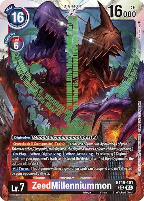 ZeedMillenniummon - Release Special Booster 2.0 (BT18-19)