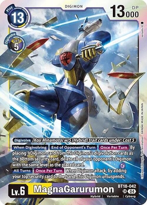 MagnaGarurumon - Release Special Booster 2.0 (BT18-19)